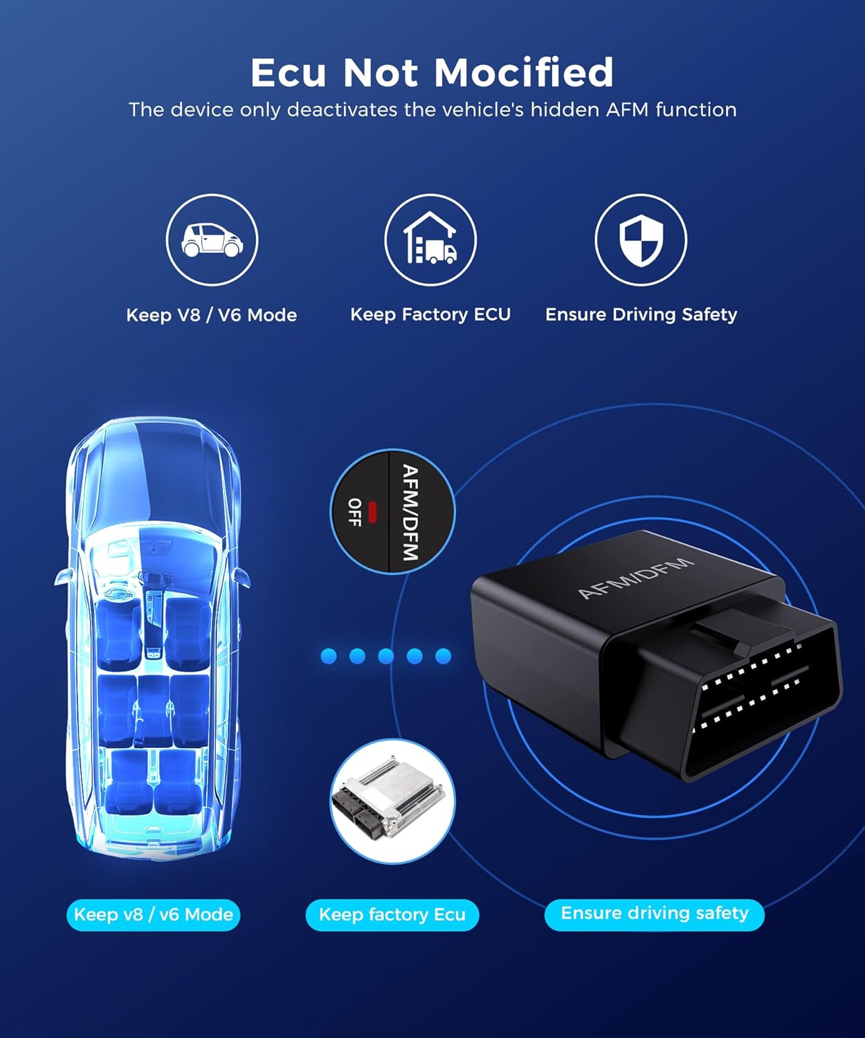 MBNGF AFM/DFM disabler ensuring factory ECU retention, V8/V6 mode preservation, and enhanced driving safety.